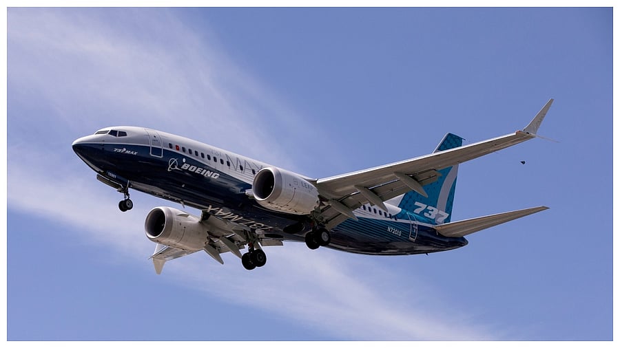 A Boeing 737 MAX. Credit: Reuters File Photo