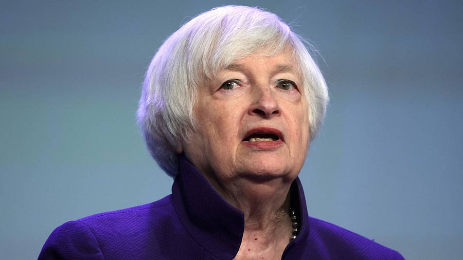 Janet Yellen. Credit: Getty Images via AFP