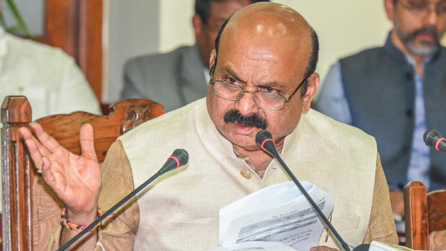 Karnataka CM Basavaraj Bommai. Credit: DH Photo/S K Dinesh