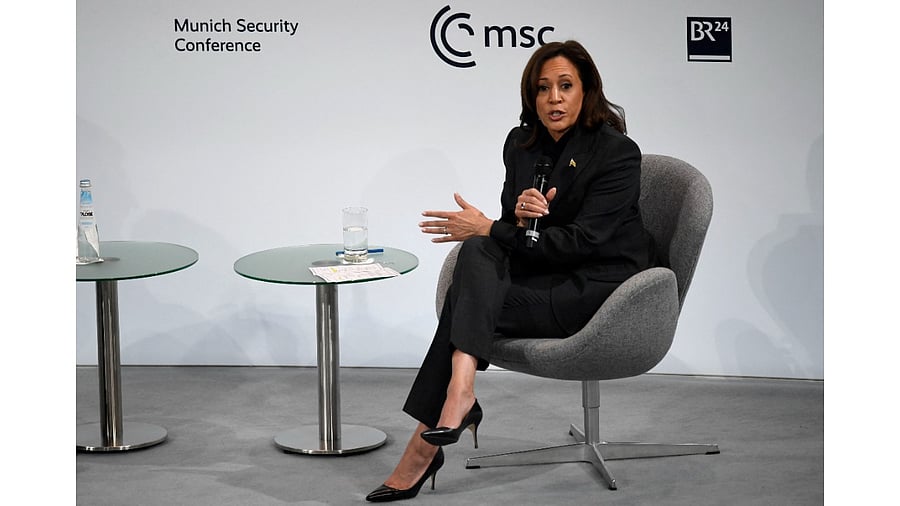 US Vice President Kamala Harris. Credit: AFP Photo