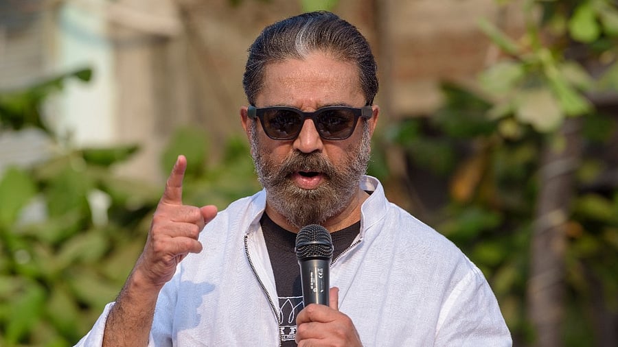 Actor-politician Kamal Haasan. Credit: PTI Photo