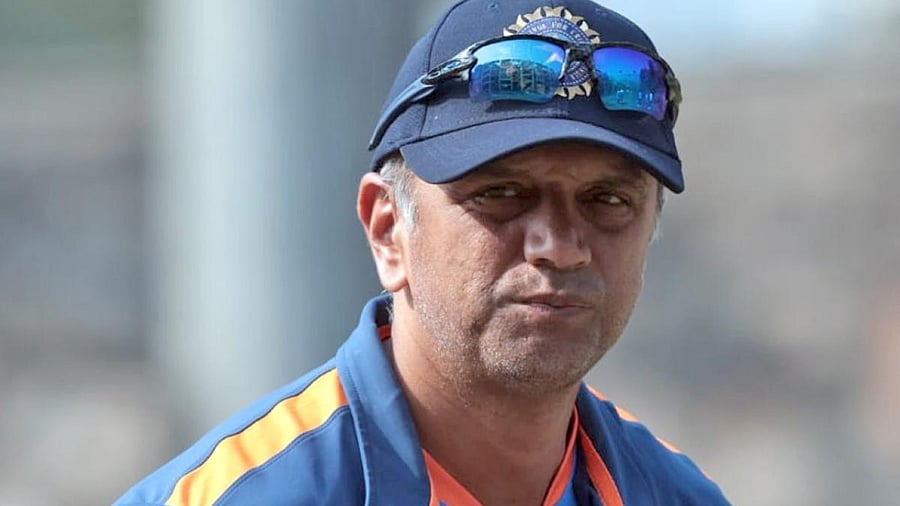 India head coach Rahul Dravid. Credit: IANS Photo
