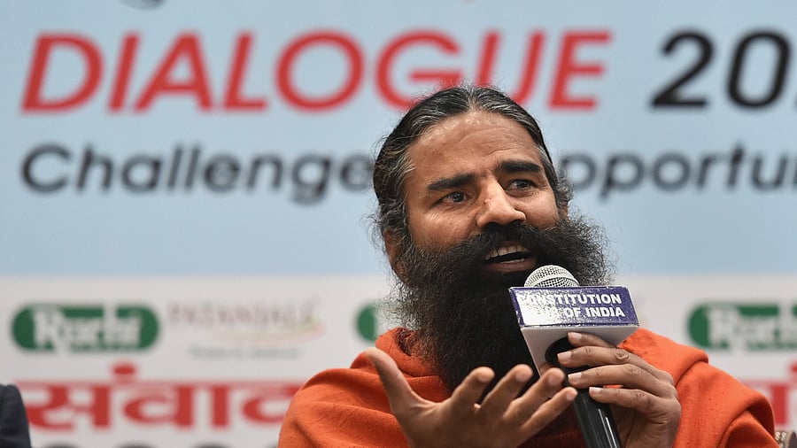 Yoga Guru Baba Ramdev. Credit: PTI Photo