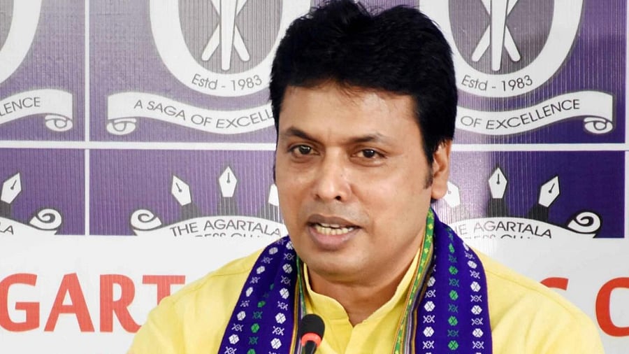 Former Tripura chief minister Biplab Kumar Deb. Credit: PTI File Photo