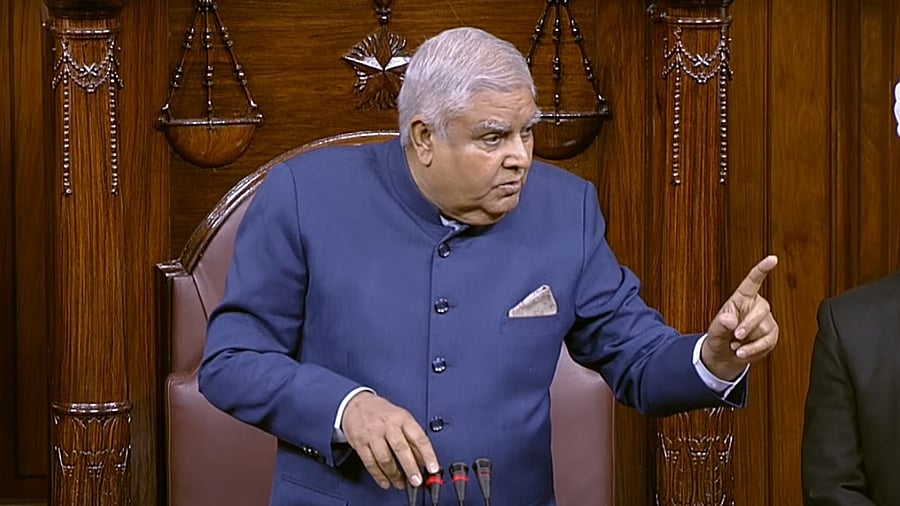 Rajya Sabha Chairman Jagdeep Dhankhar. Credit: IANS Photo