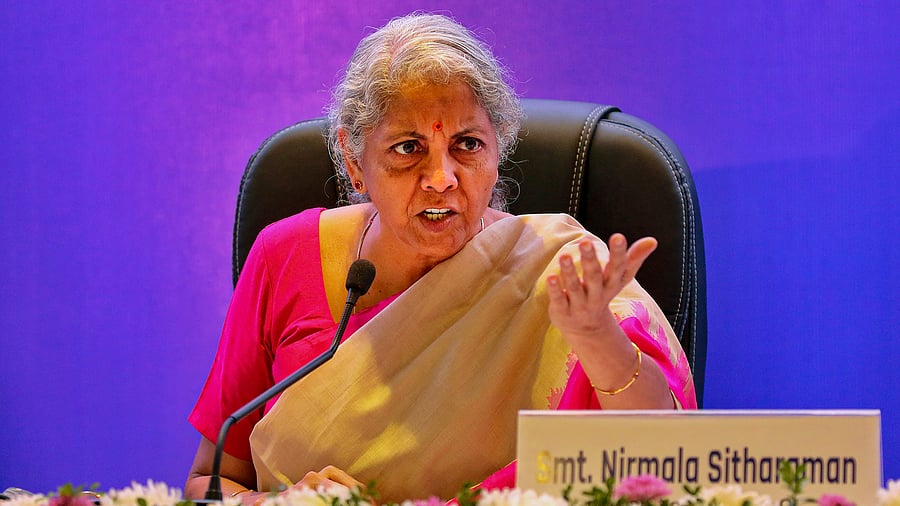 Union Finance Minister Nirmala Sitharaman. Credit: PTI Photo
