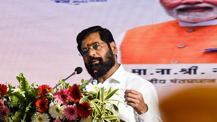 Maharashtra CM Eknath Shinde. Credit: PTI Photo