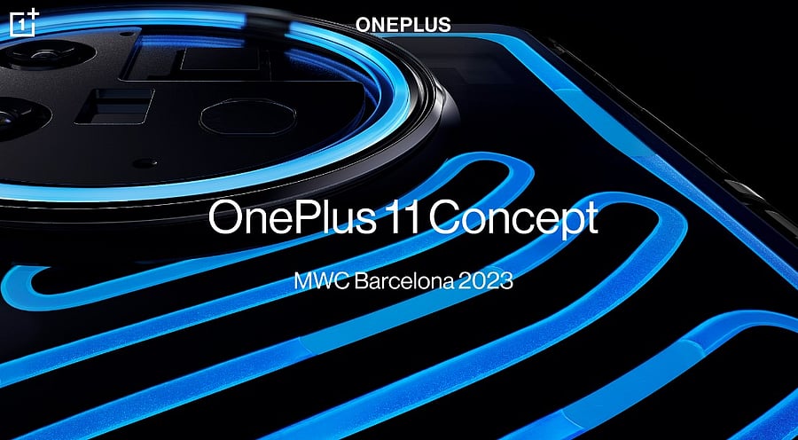 OnePlus 11 Concept phone teaser. Credit: OnePlus
