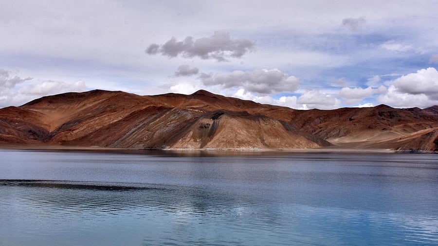 Pangong Tso lake in Ladakh. Credit: PTI Photo