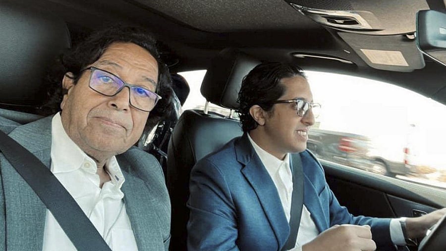 Saad Almadi (left) was sentenced to 16 years in prison, lengthened this month to 19 years after he appealed, for Twitter posts critical of the Saudi government. Credit: File photo/ NYT