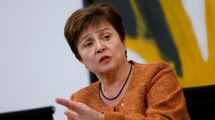 IMF Managing Director Kristalina Georgieva. Credit: Reuters File Photo