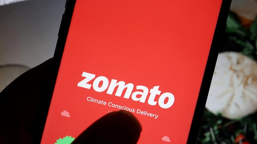 Zomato logo. Credit: Reuters Photo