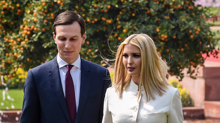 Jared Kushner (L) and Ivanka Trump (R). Credit: PTI File Photo