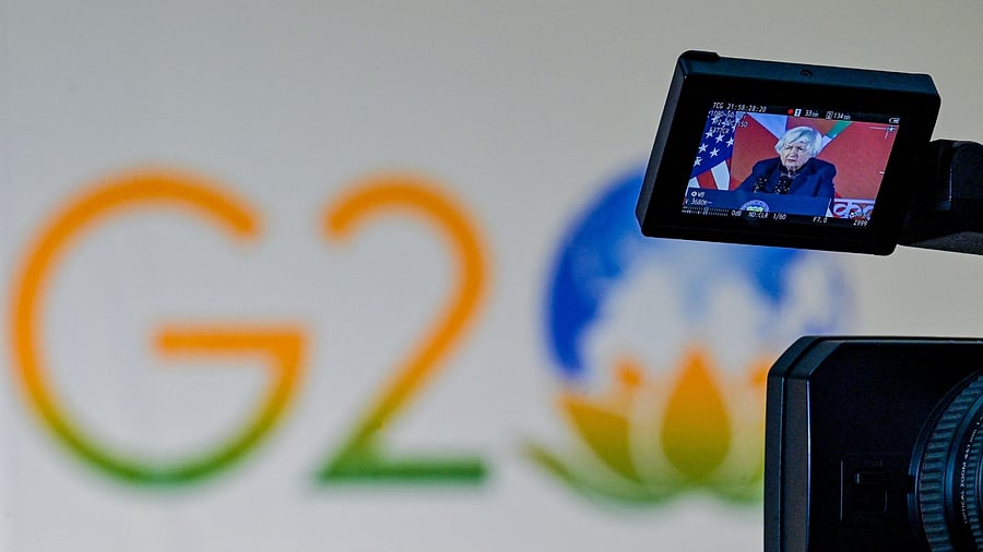 The meeting of G20 ministers will take place on the outskirts of Bengaluru. Credit: Reuters Photo