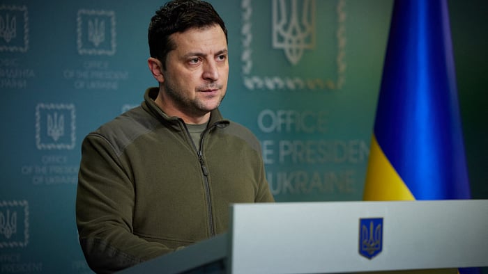 Volodymyr Zelenskyy. Credit: AFP Photo 