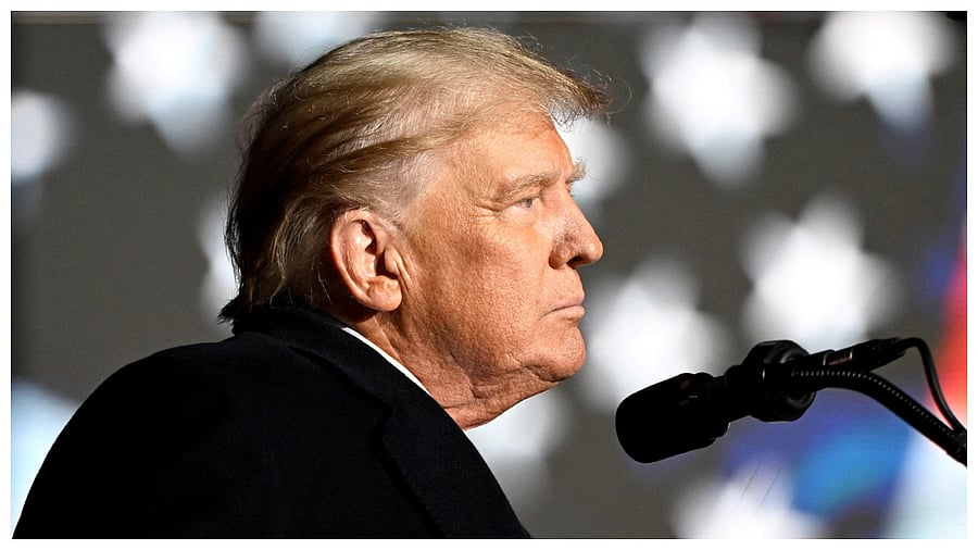 Former US President Donald Trump. Credit: Reuters Photo