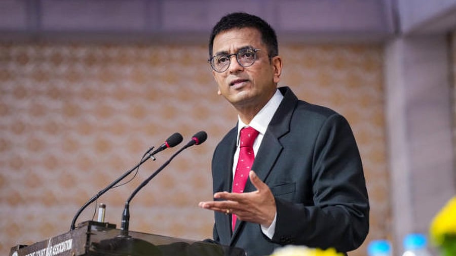 Chief Justice of India D Y Chandrachud. Credit: PTI Photo