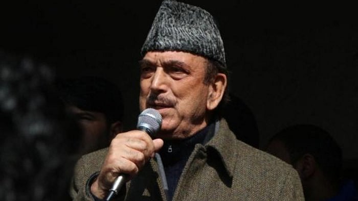 Democratic Azad Party president Ghulam Nabi Azad. Credit: IANS Photo
