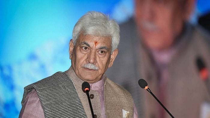 Jammu and Kashmir Lt Governor Manoj Sinha. Credit: PTI Photo
