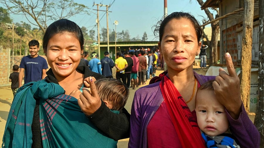 Tripura voters are gearing up for the 2023 Assembly election results. Credit: PTI Photo