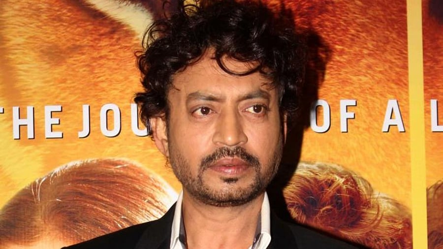 Late actor Irrfan Khan. Credit: AFP File Photo