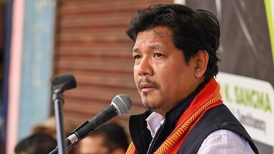 Meghalaya Chief Minister Conrad K Sangma. Credit: PTI Photo