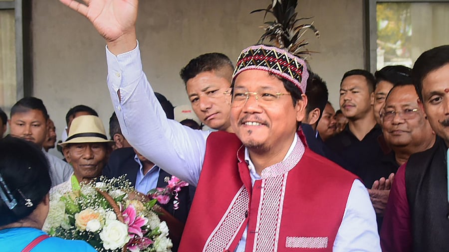 NPP chief Conrad K Sangma. Credit: PTI Photo