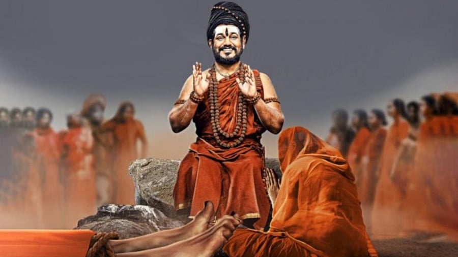 Nithyananda and his followers ironically claim to be victims of sexual assault and of a supposed 'Hindu Holocaust'. Credit: DH File Photo