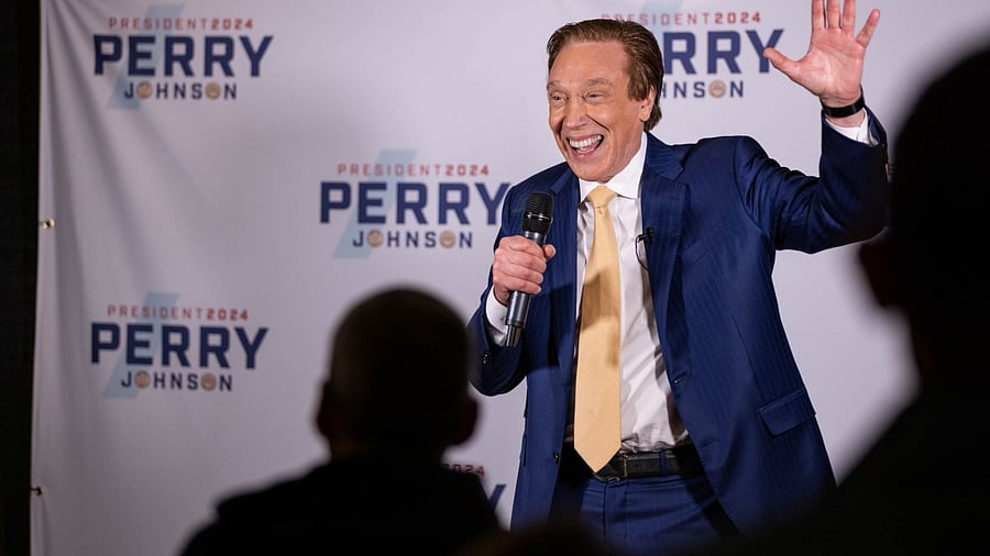 Republican businessman Perry Johnson. Credit: Twitter/ @PJQualityGuru