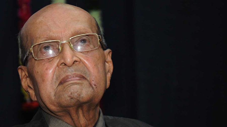 Film Director S K Bhagavan. Credit: DH Photo