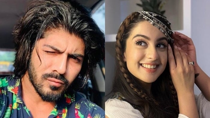 Sheezan Khan, Tunisha Sharma. Credit: IANS Photo