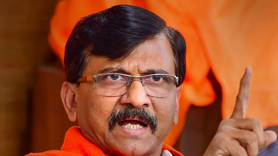 Shiv Sena leader Sanjay Raut. Credit: PTI Photo