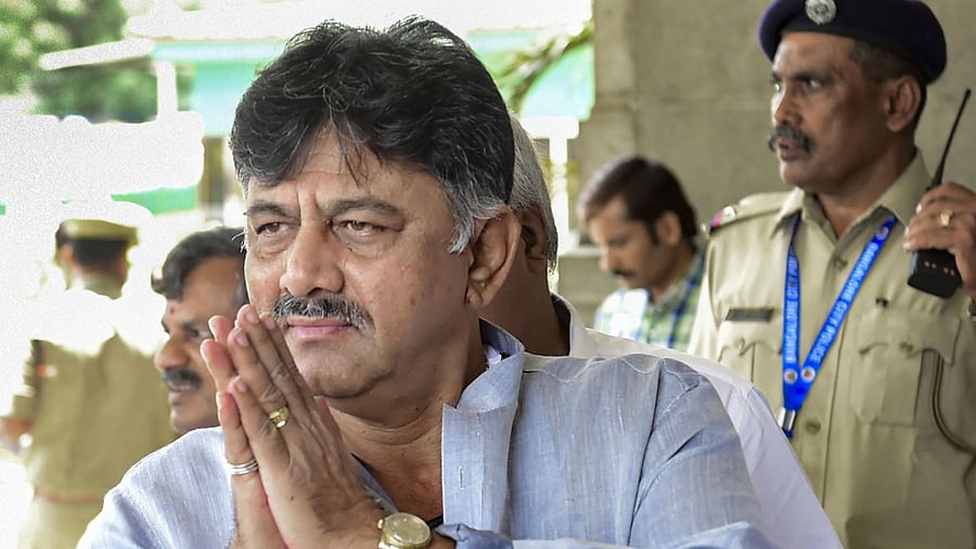 KPCC President D K Shivakumar. Credit: PTI File photo