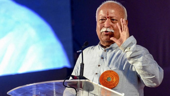 RSS chief Mohan Bhagwat. Credit: PTI File Photo