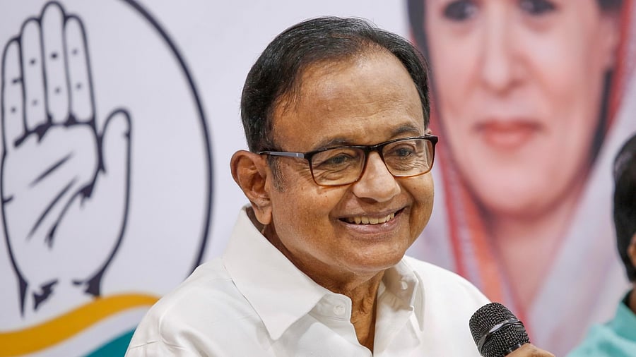Senior Congress leader P Chidambaram. Credit: PTI File Photo