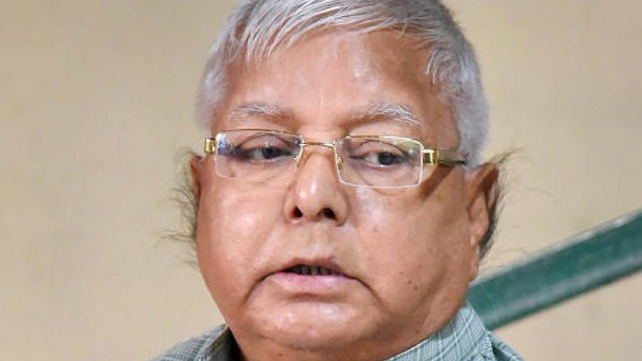 RJD Chief Lalu Prasad Yadav. Credit: PTI Photo