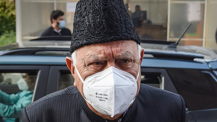 Farooq Abdullah. Credit: PTI Photo