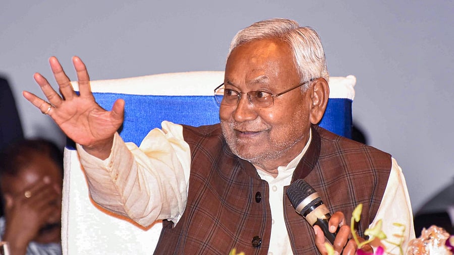 Bihar CM and Mahagathbandhan leader Nitish Kumar. Credit: PTI File Photo