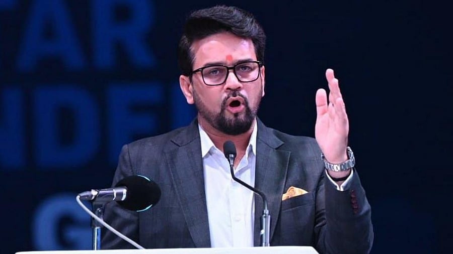 Union minister Anurag Thakur. Credit: PTI Photo