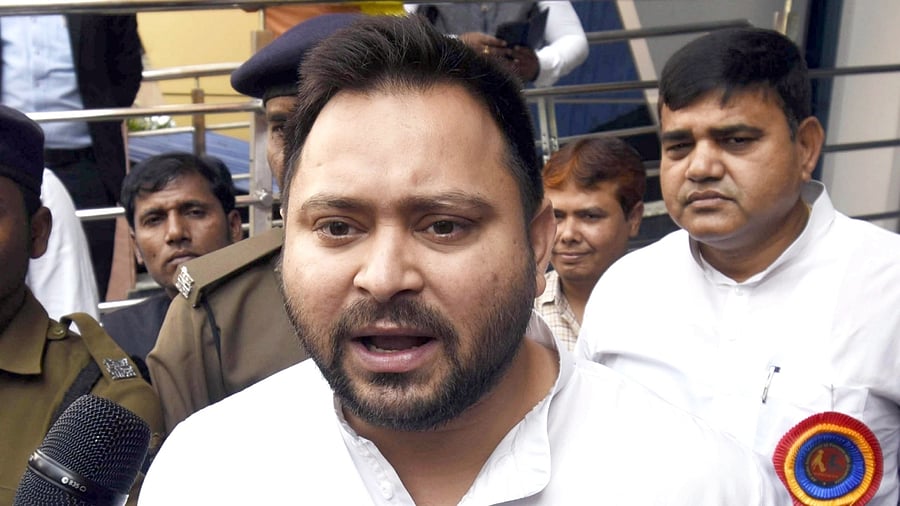 Bihar Deputy Chief Minister Tejashwi Yadav. Credit: IANS Photo