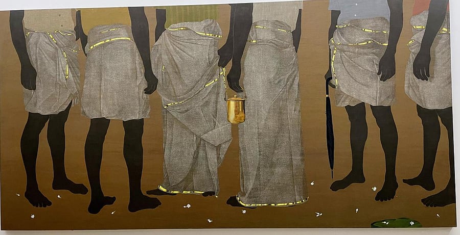 Some of the exhibits at the Biennale