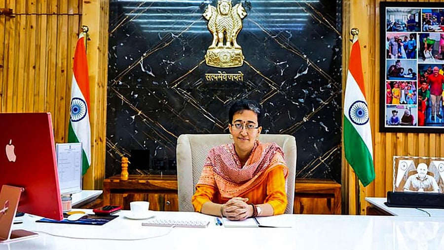 Delhi Education Minister Atishi Marlena. credit: PTI Photo