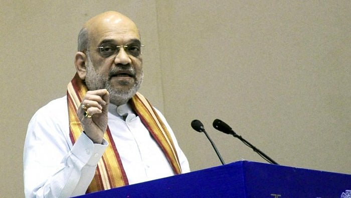 Amit Shah. Credit: IANS Photo