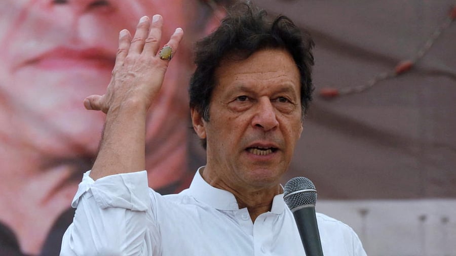 Pakistan's former prime minister Imran Khan. Credit: Reuters Photo
