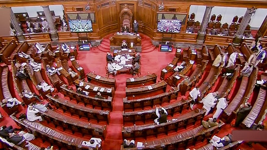 The Rajya Sabha. Credit: PTI Photo
