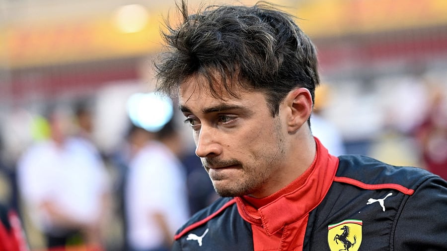 Ferrari driver Charles Leclerc. Credit: AFP File Photo