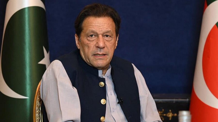 Former Pakistan's prime minister Imran Khan file photo. Credit: AFP Photo