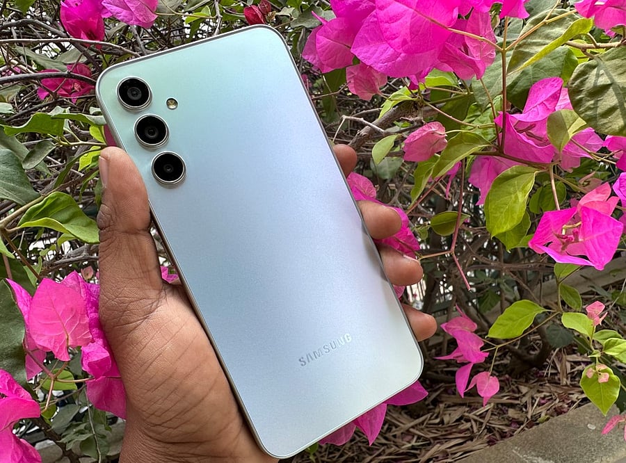 Samsung Galaxy A34. Credit: DH Photo/KVN Rohit