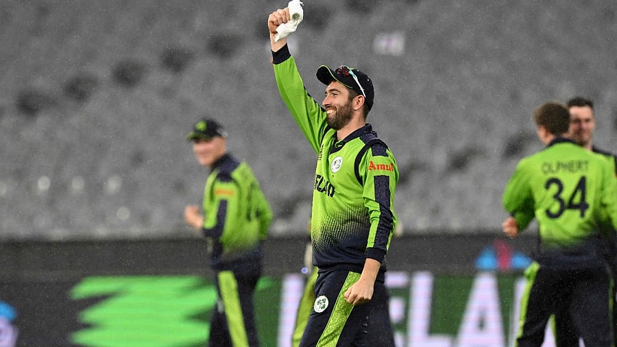 Ireland skipper Andrew Balbirnie. Credit: AFP Photo