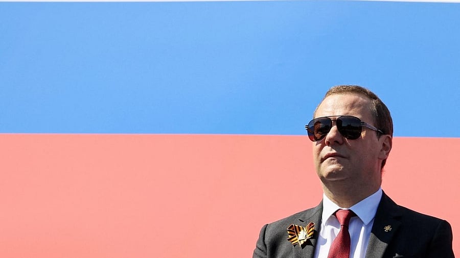 Russia ex-president Dmitry Medvedev. Credit: AFP Photo